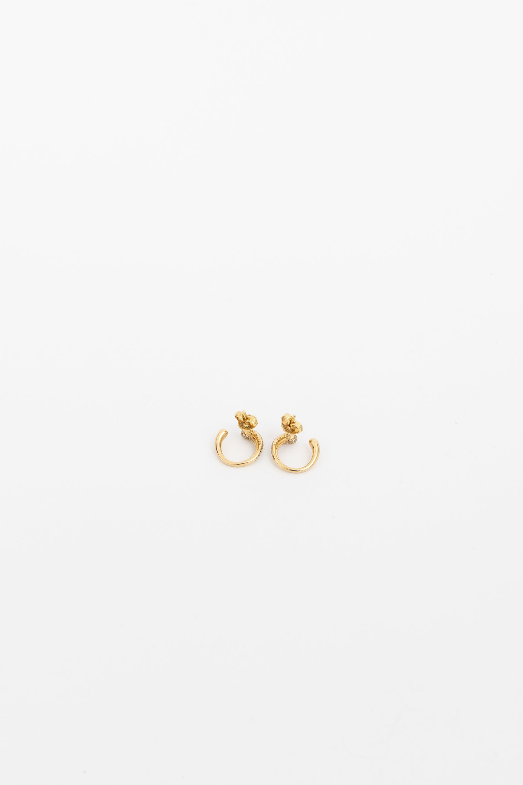 Offspring Diamond Open Stud Earrings