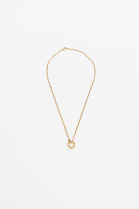 Love Double Chain Diamond Necklace