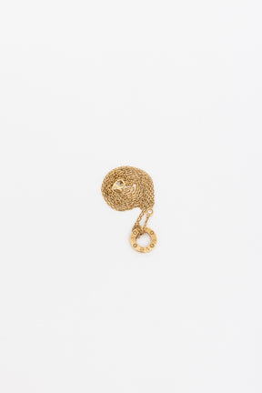 Love Double Chain Diamond Necklace