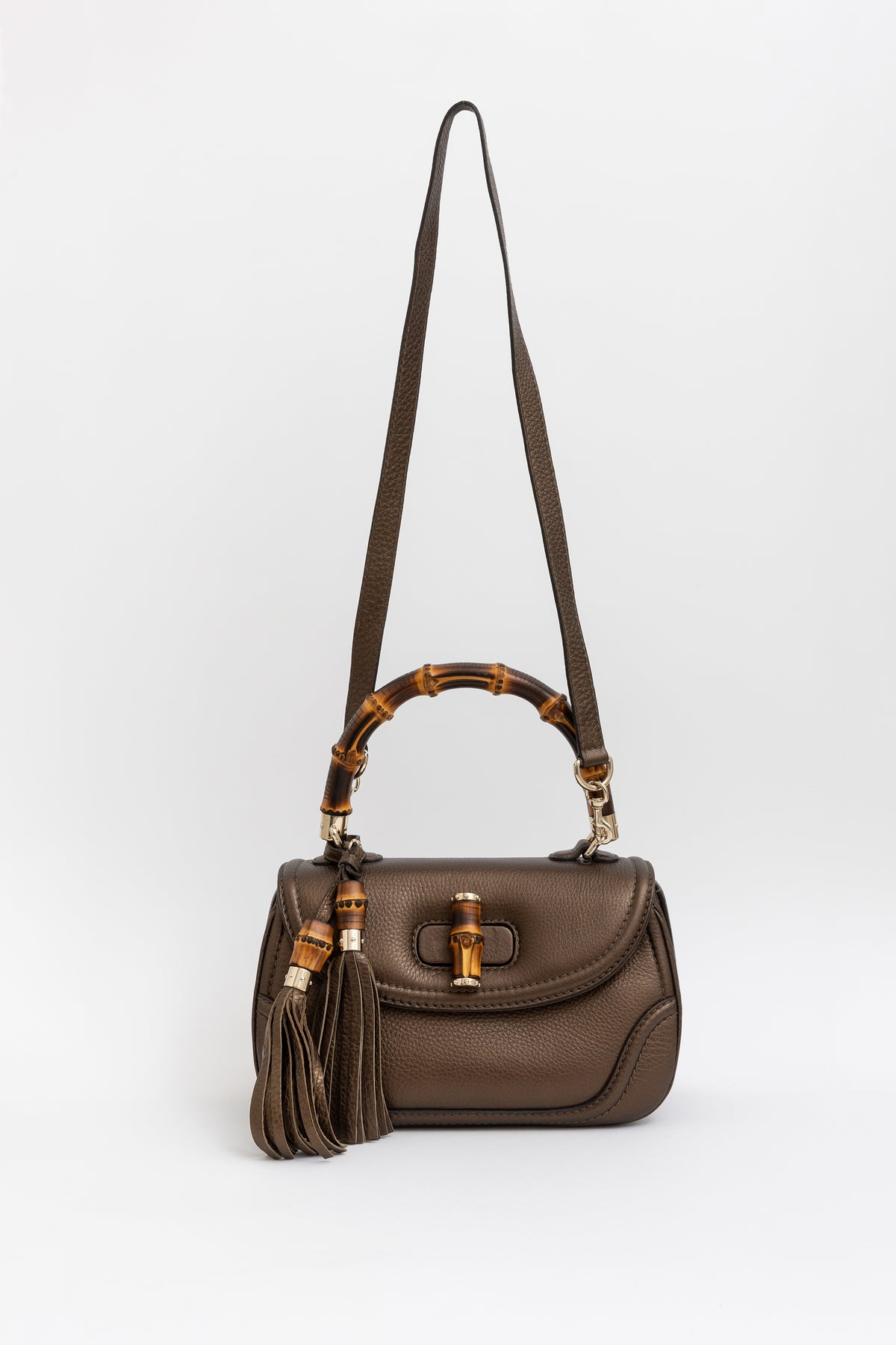 Bamboo Top Handle Bag