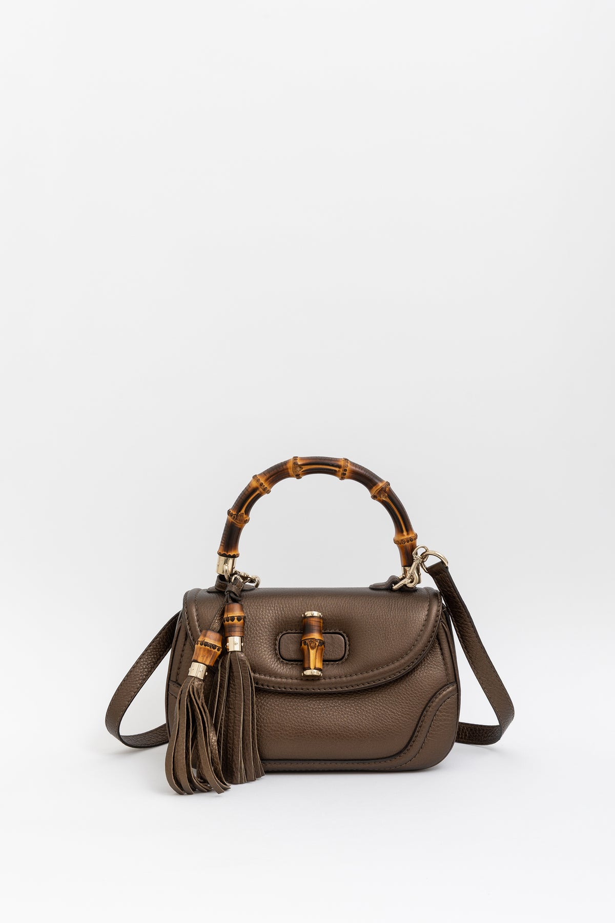 Bamboo Top Handle Bag