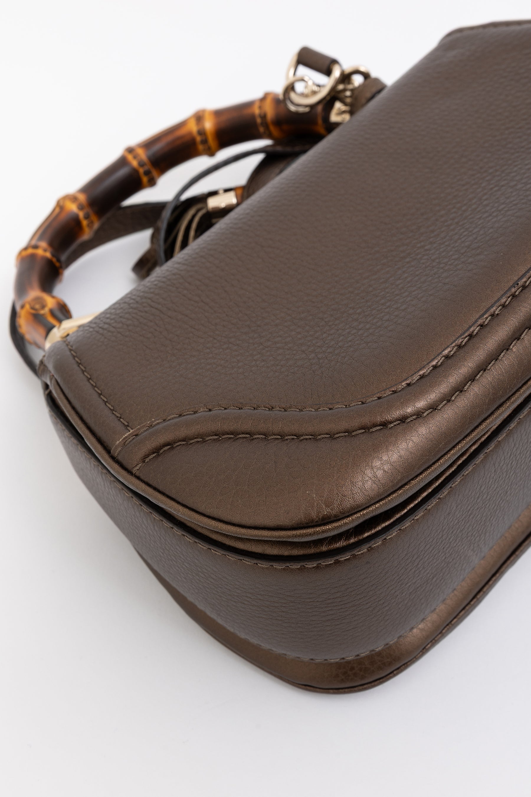 Bamboo Top Handle Bag
