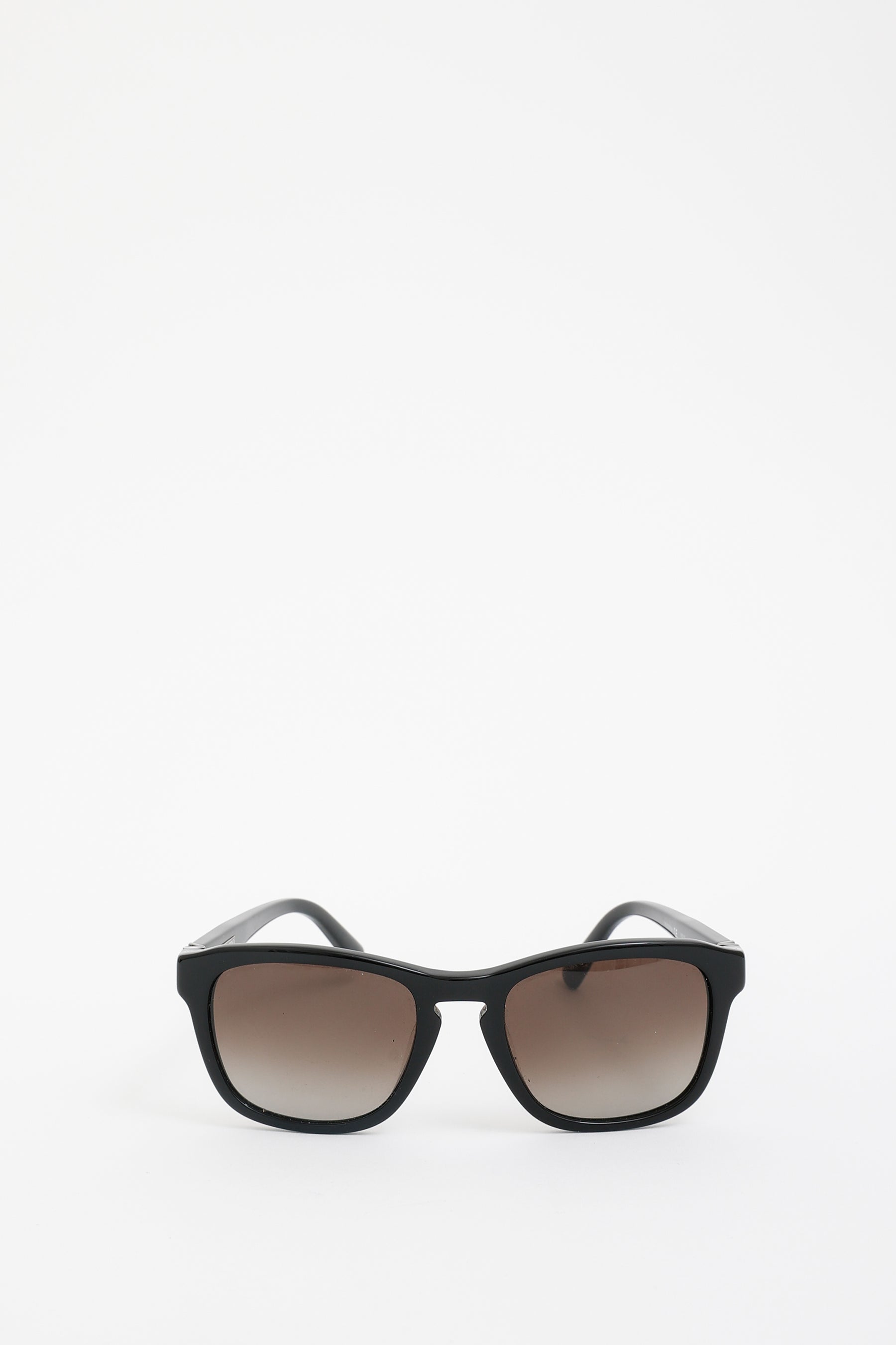 Valentino Black Rockstud Arm Detail Sunglasses