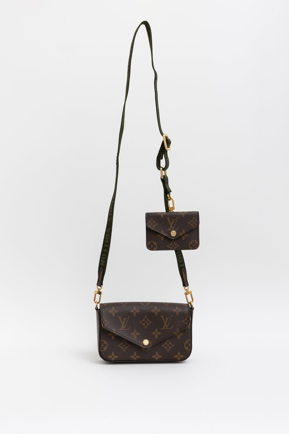 Monogram Felicie Strap and Go Bag