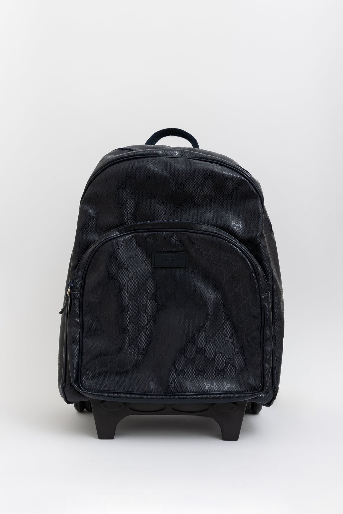 Canvas Monogram Trolly Backpack