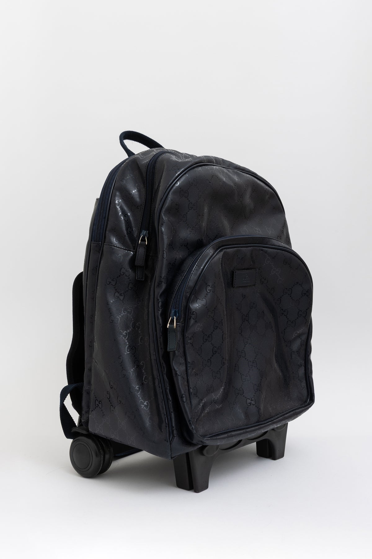 Canvas Monogram Trolly Backpack