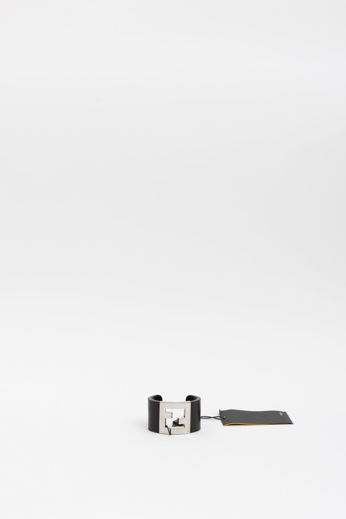 Silver and Leather Cuff