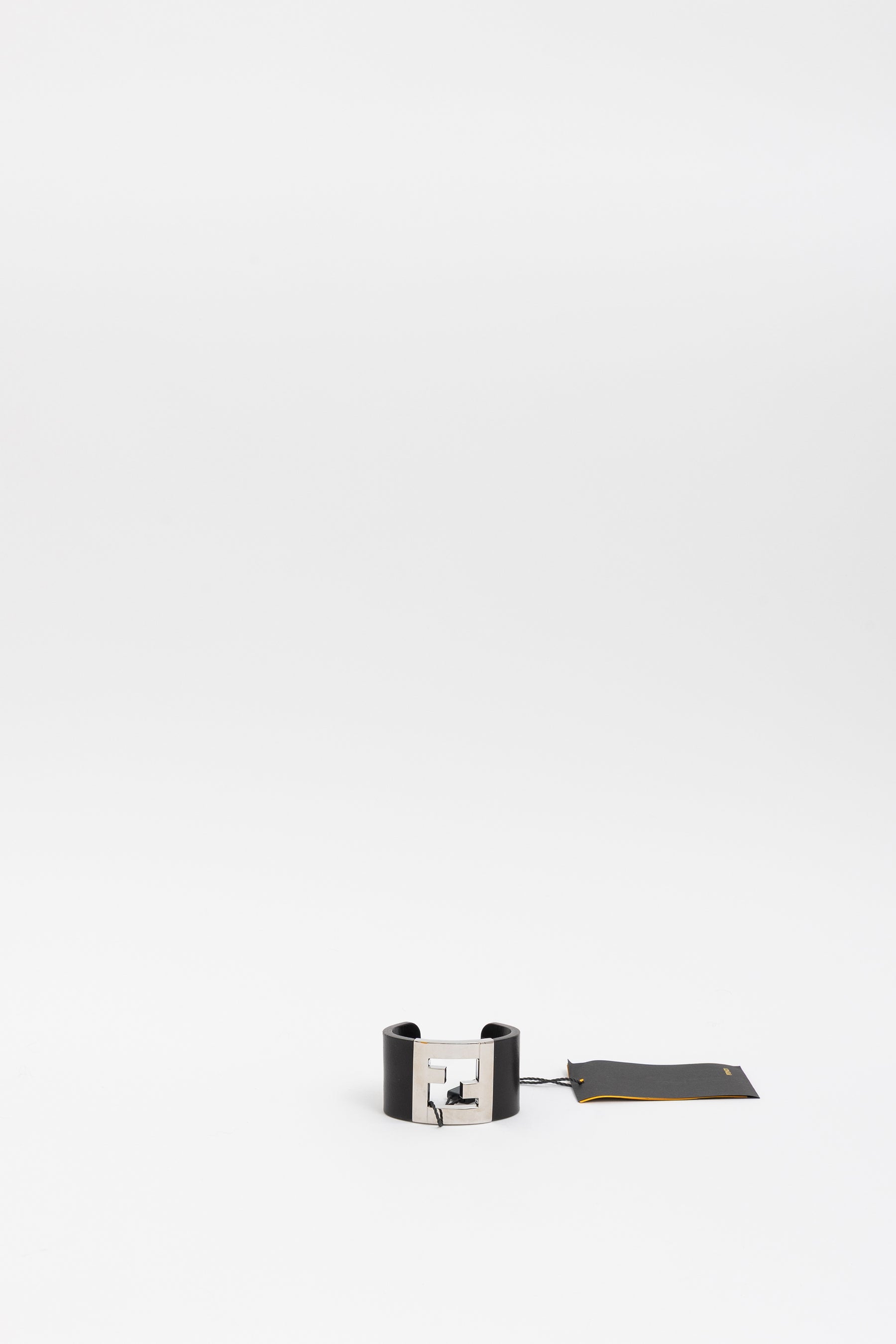 Silver and Leather Cuff