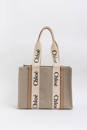 Logo Medium Woody Tote