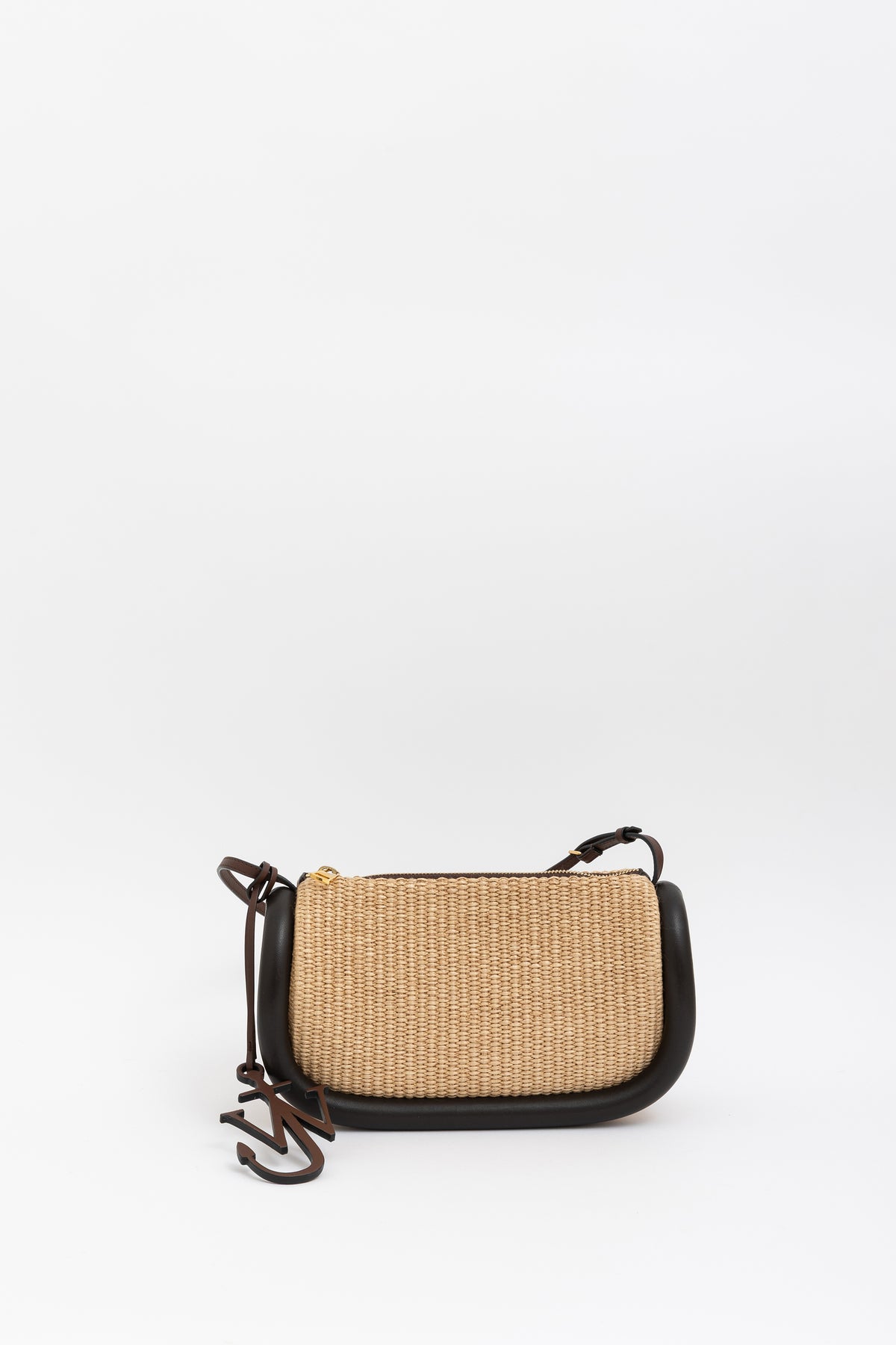 Raffia Bumper Bag