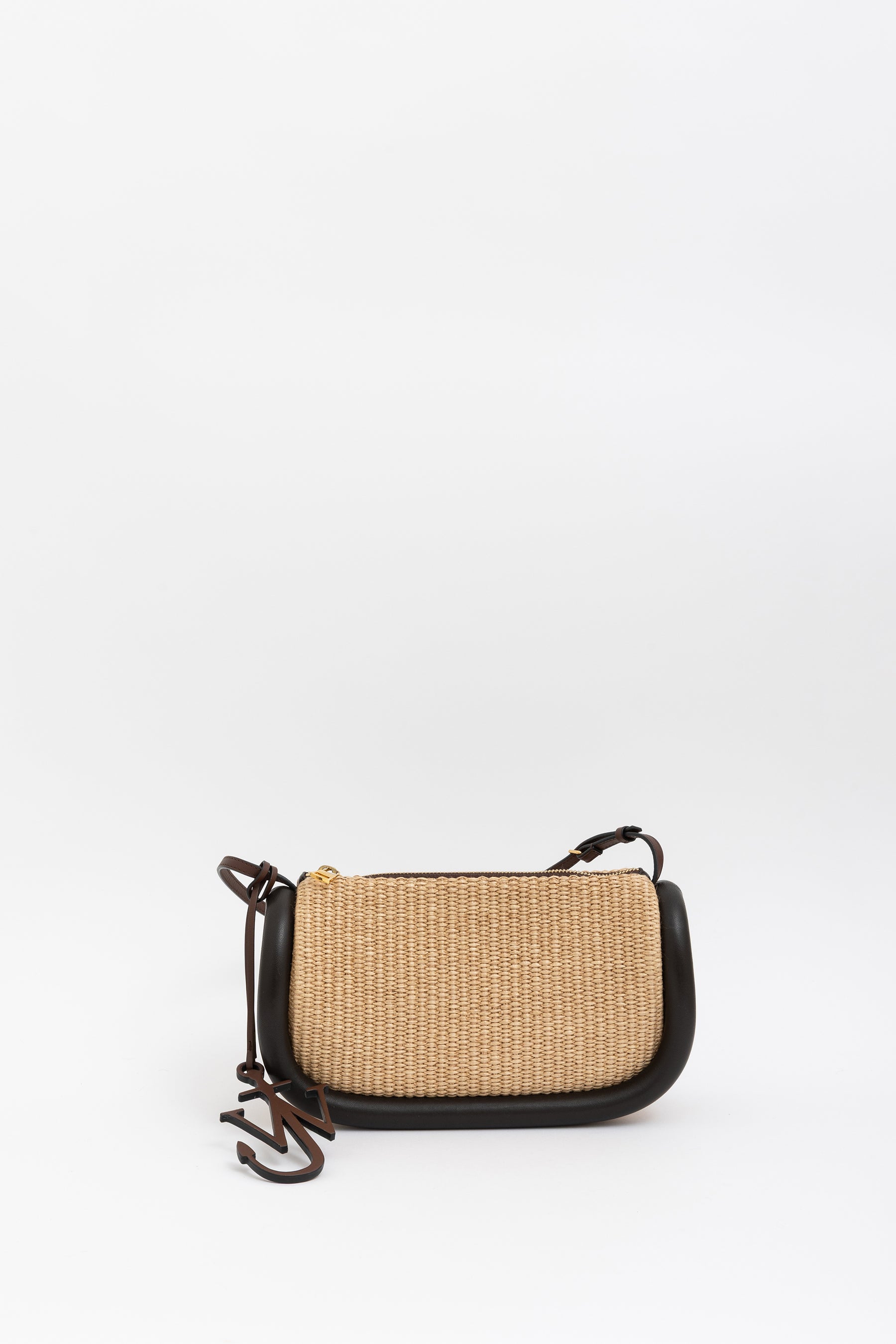 Raffia Bumper Bag