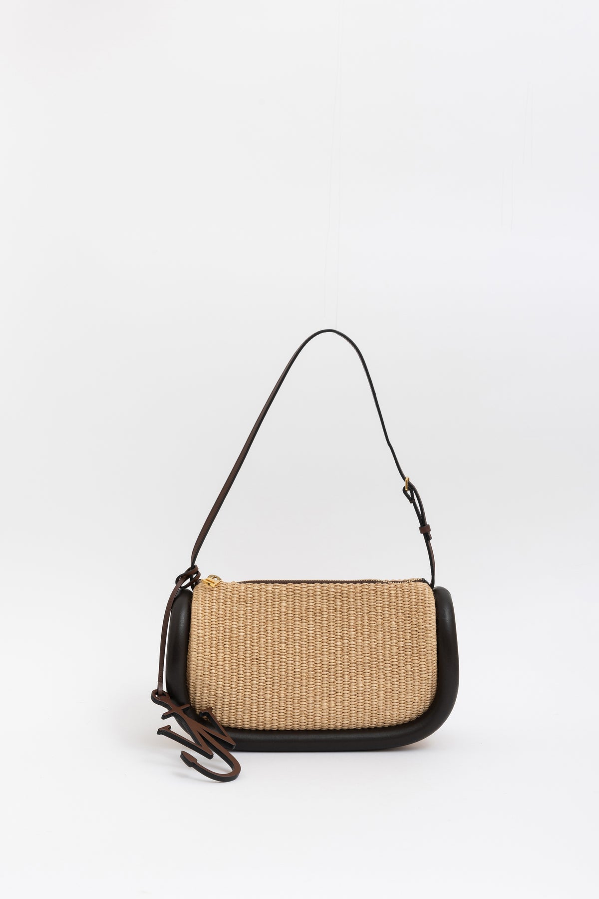 Raffia Bumper Bag
