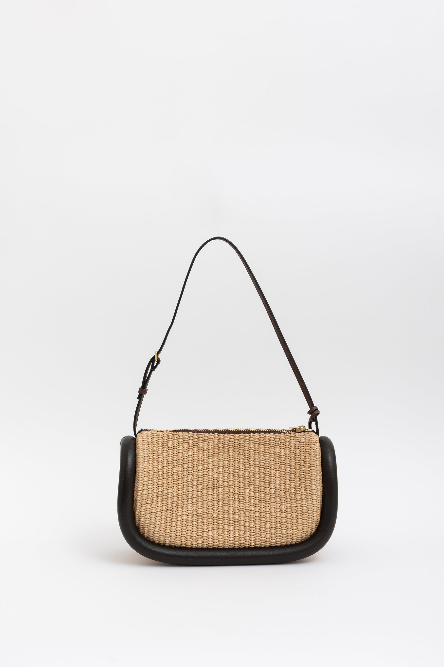 Raffia Bumper Bag