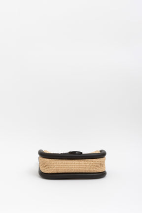 Raffia Bumper Bag