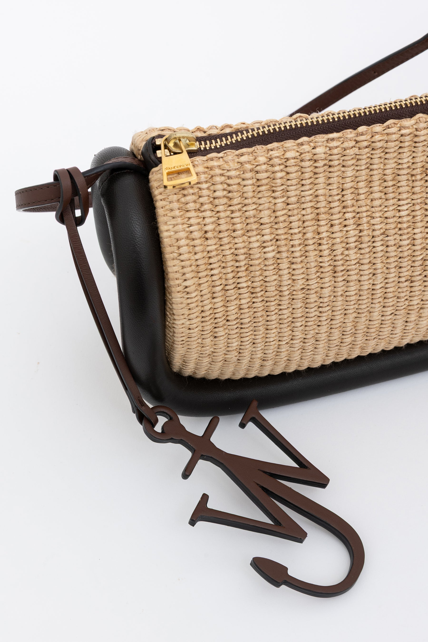 Raffia Bumper Bag