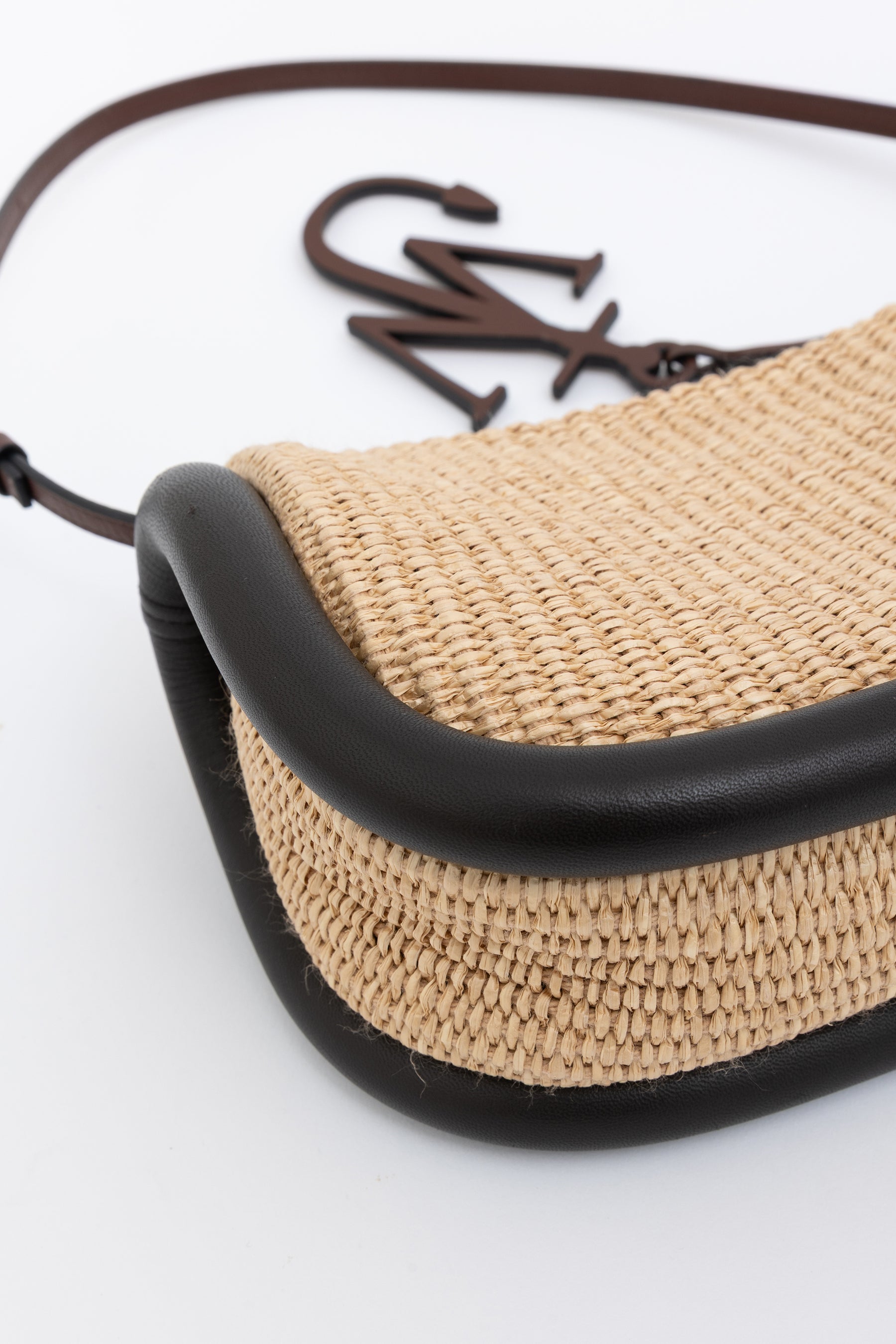 Raffia Bumper Bag