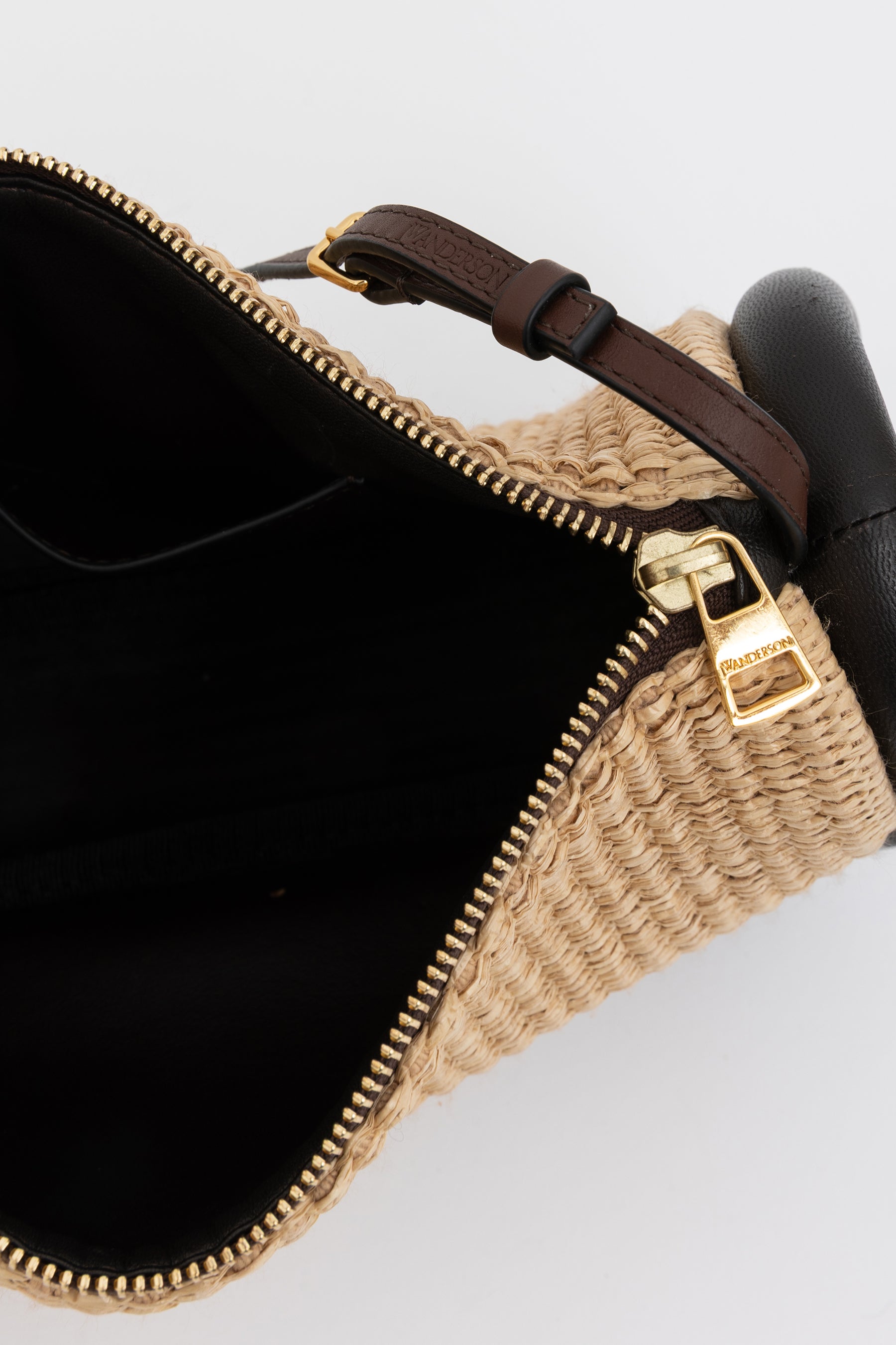 Raffia Bumper Bag