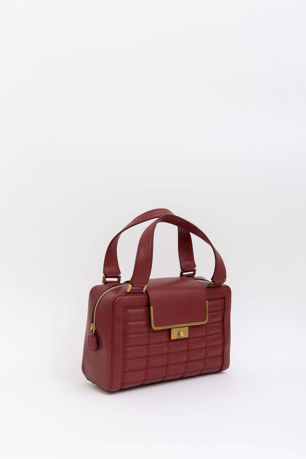 Top Handle Bowler Bag