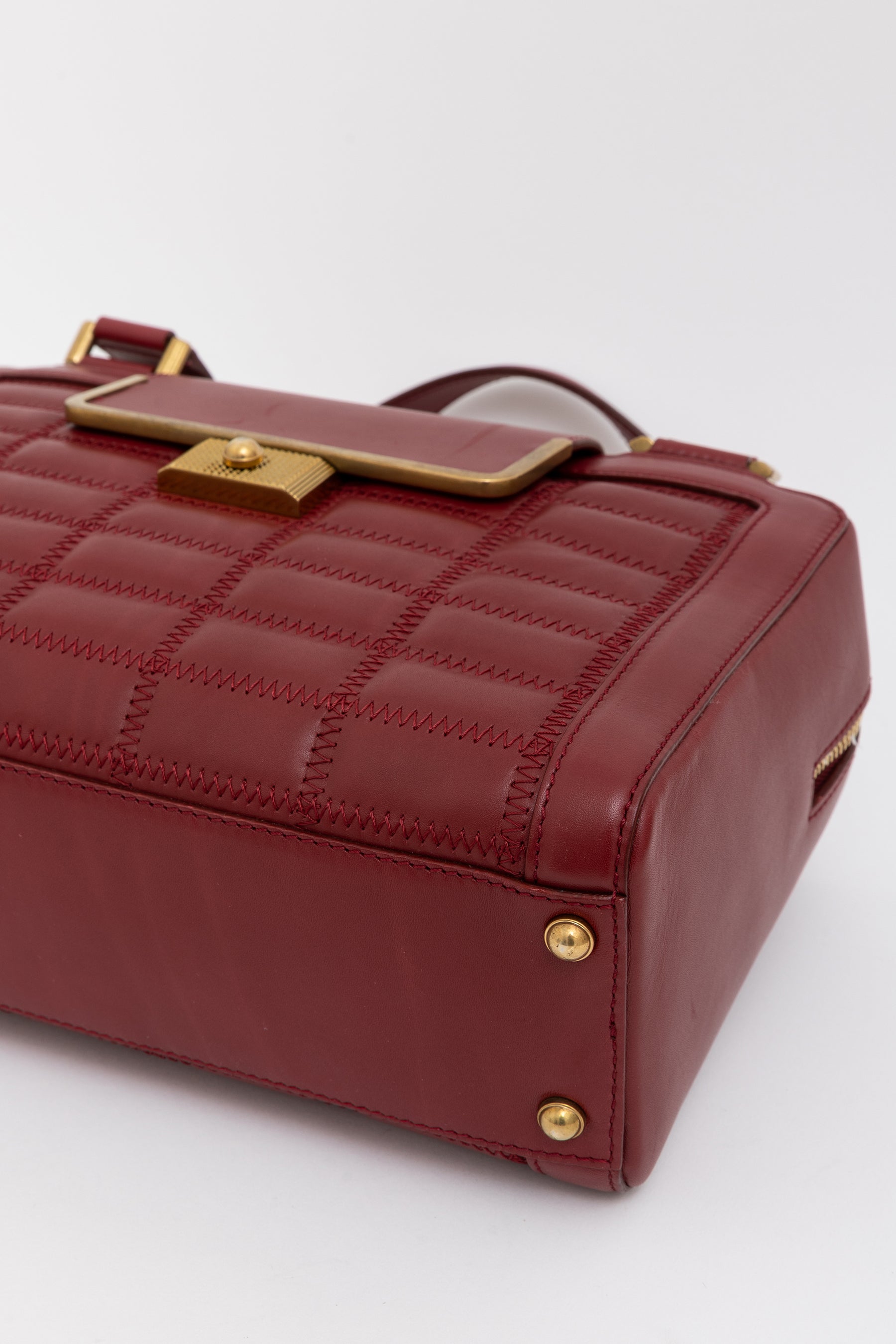 Top Handle Bowler Bag