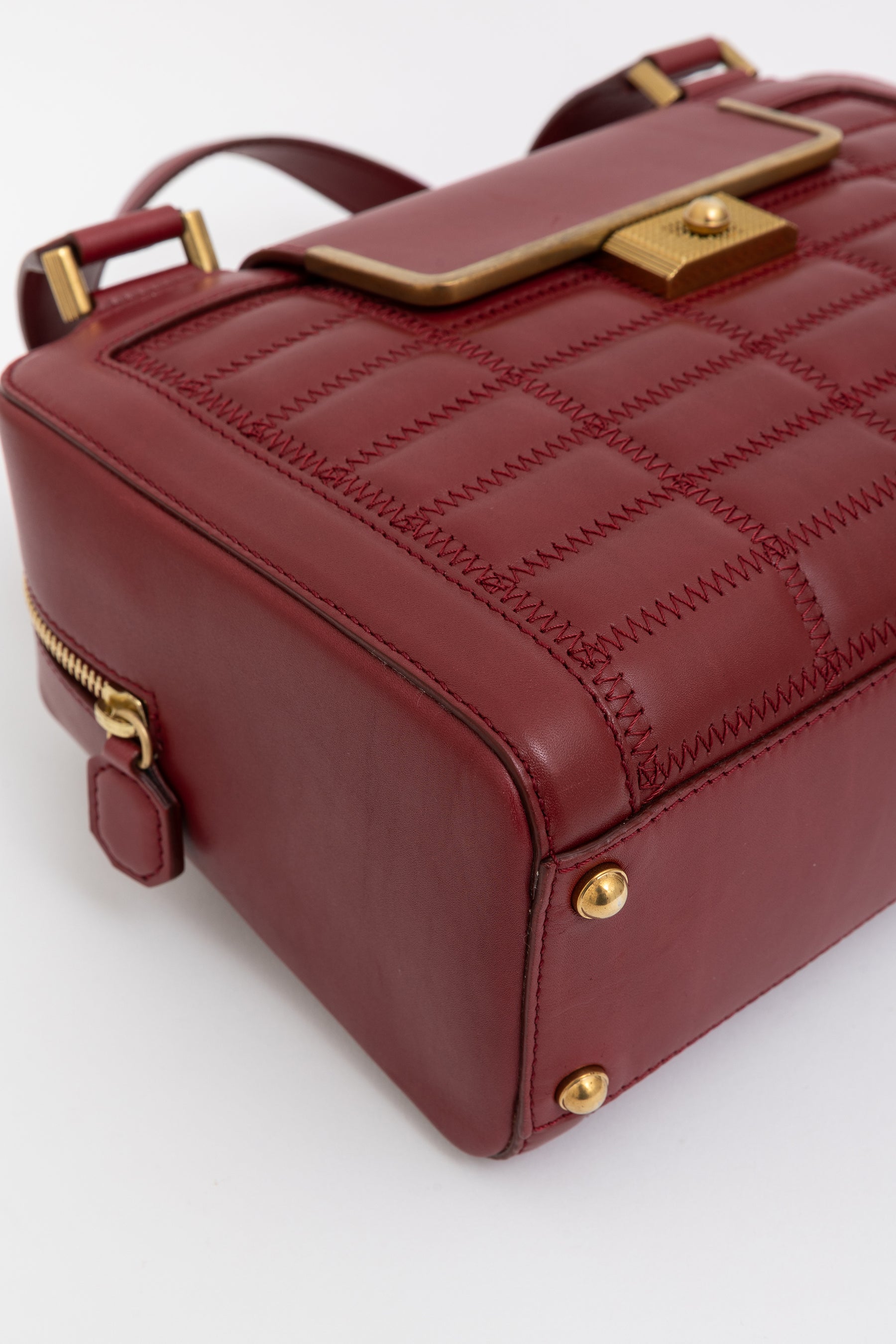 Top Handle Bowler Bag