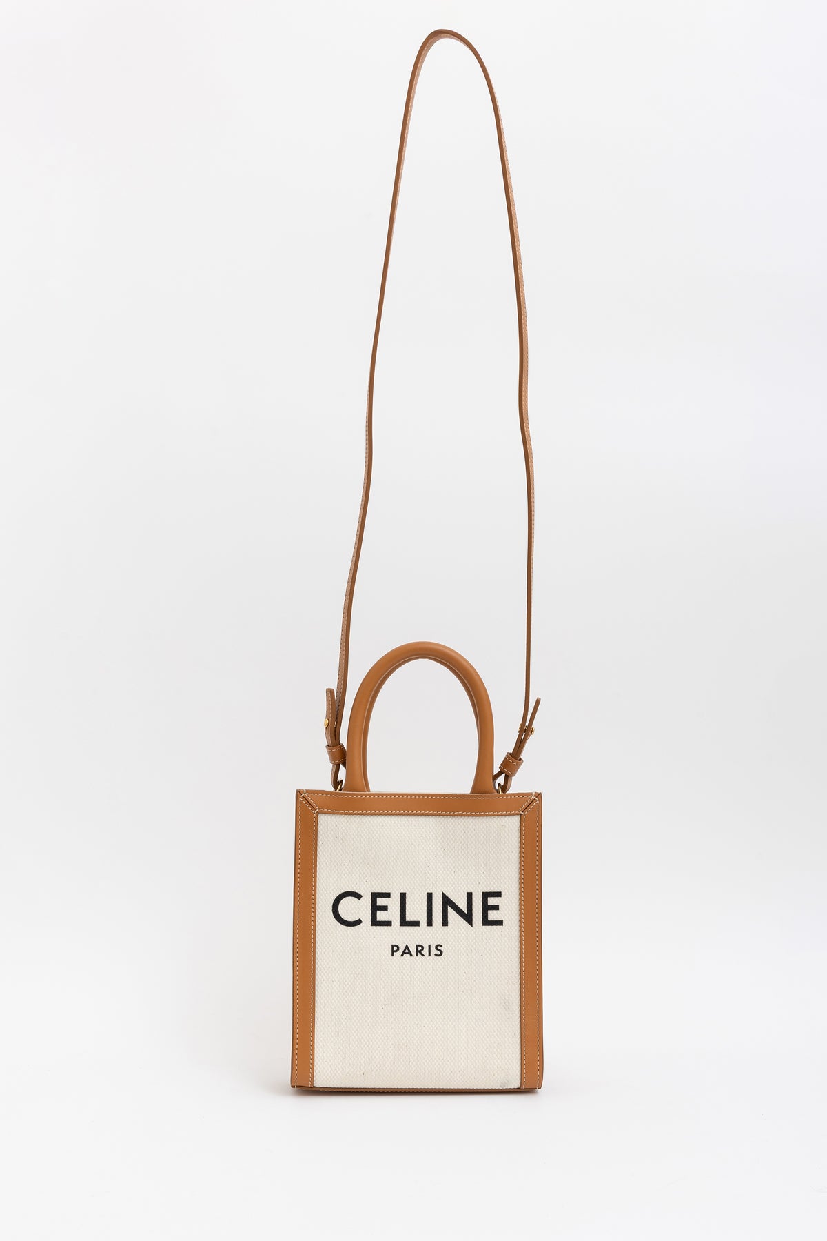 Canvas Mini Logo Tote