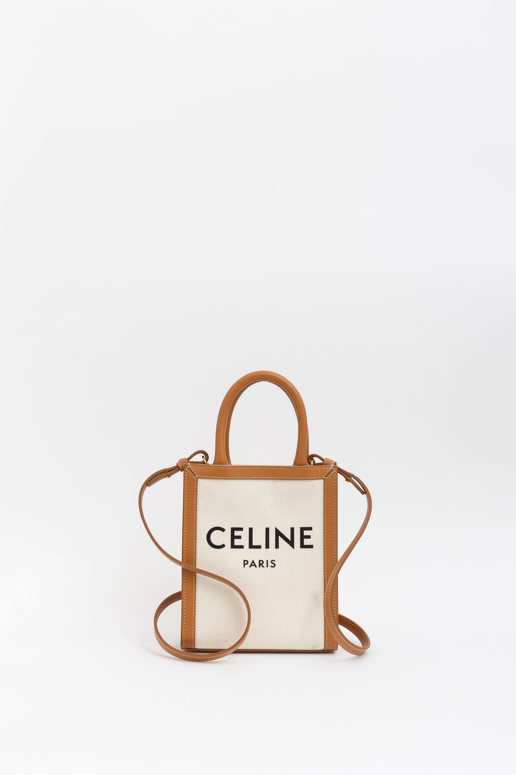 Canvas Mini Logo Tote