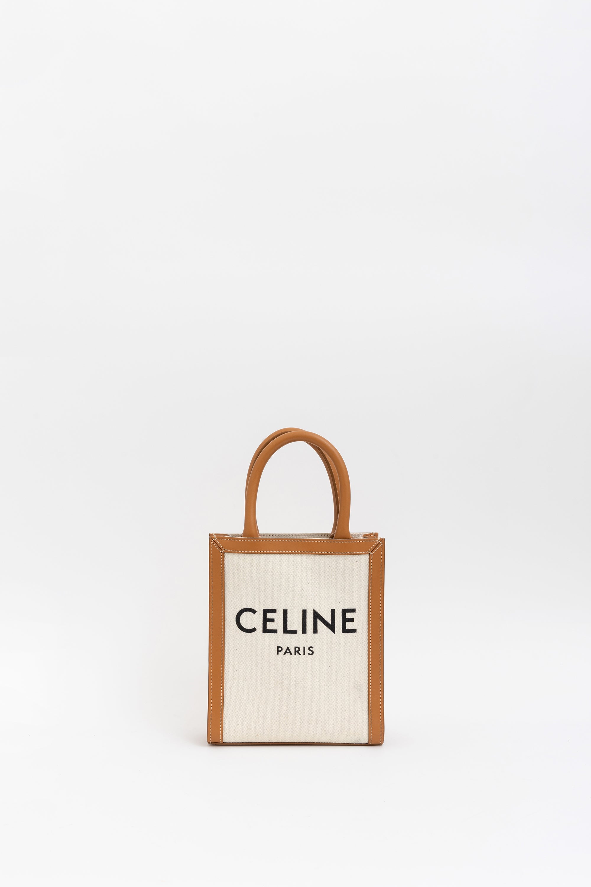 Canvas Mini Logo Tote
