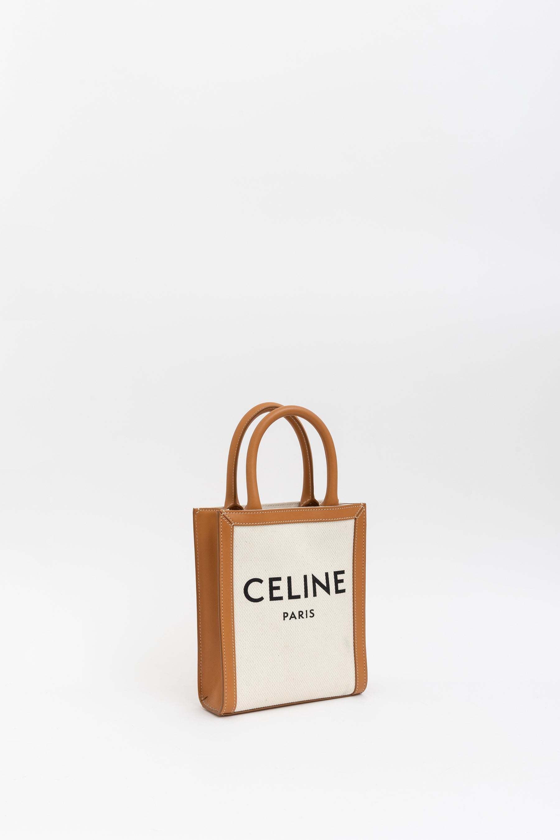 Canvas Mini Logo Tote