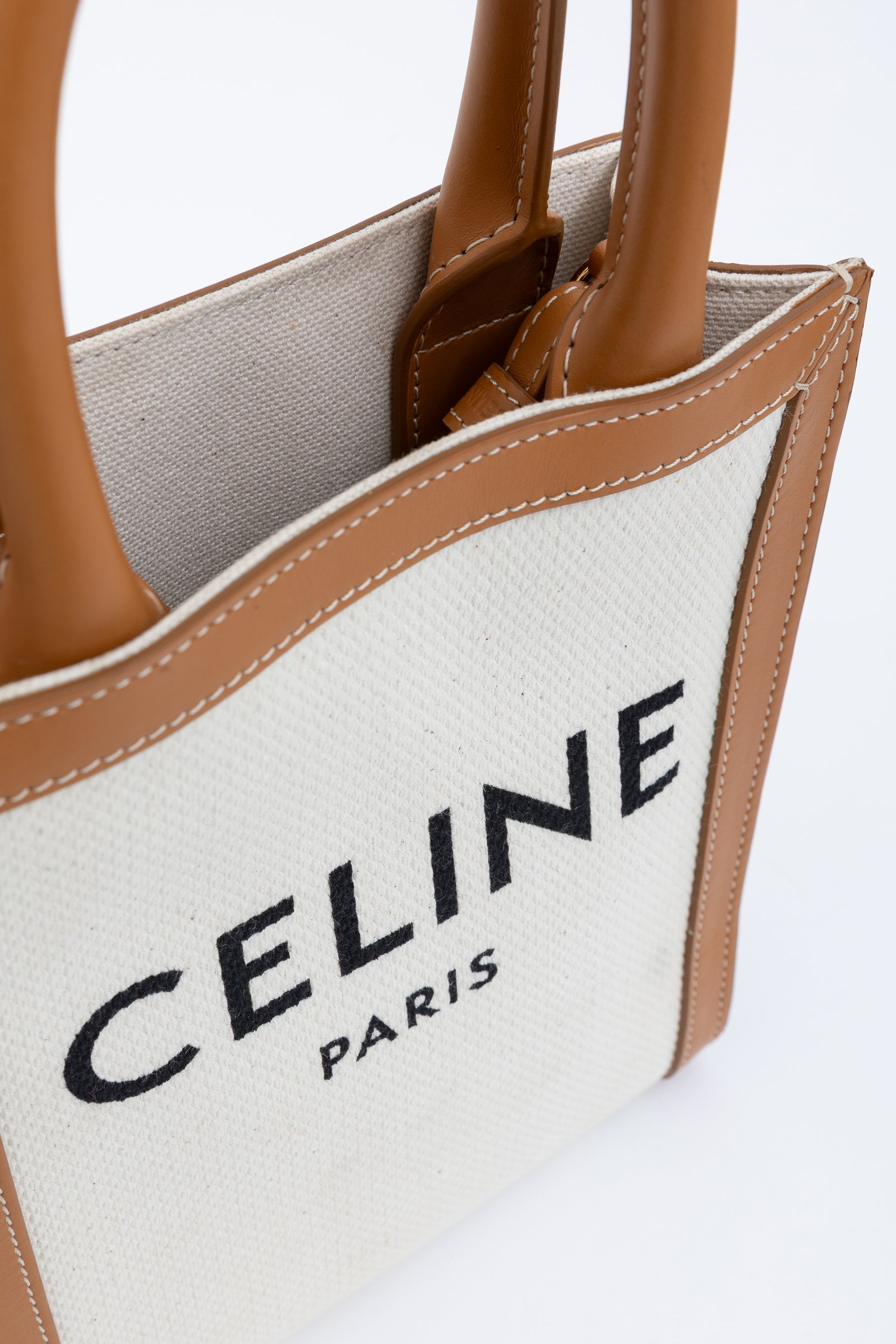 Canvas Mini Logo Tote