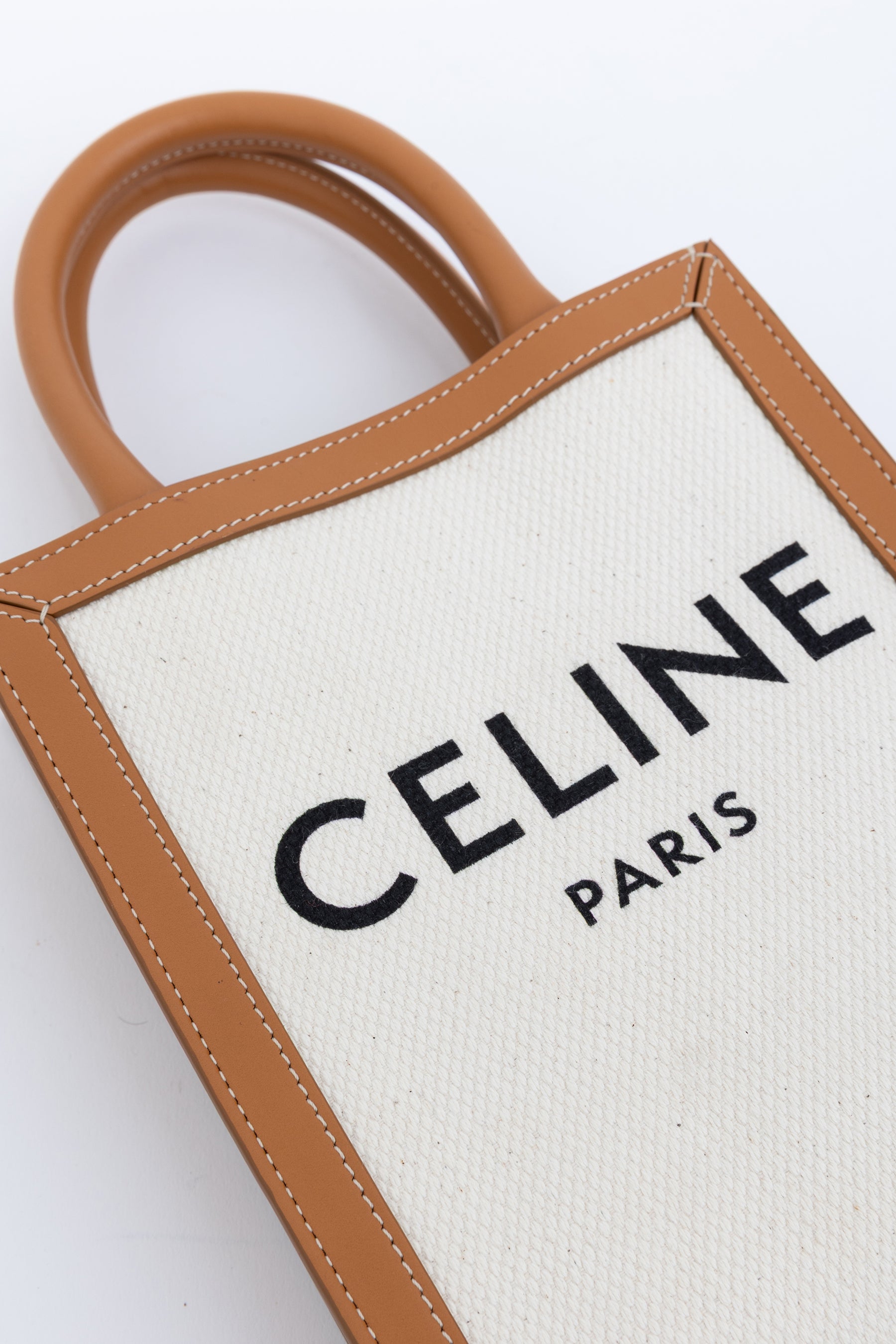 Canvas Mini Logo Tote