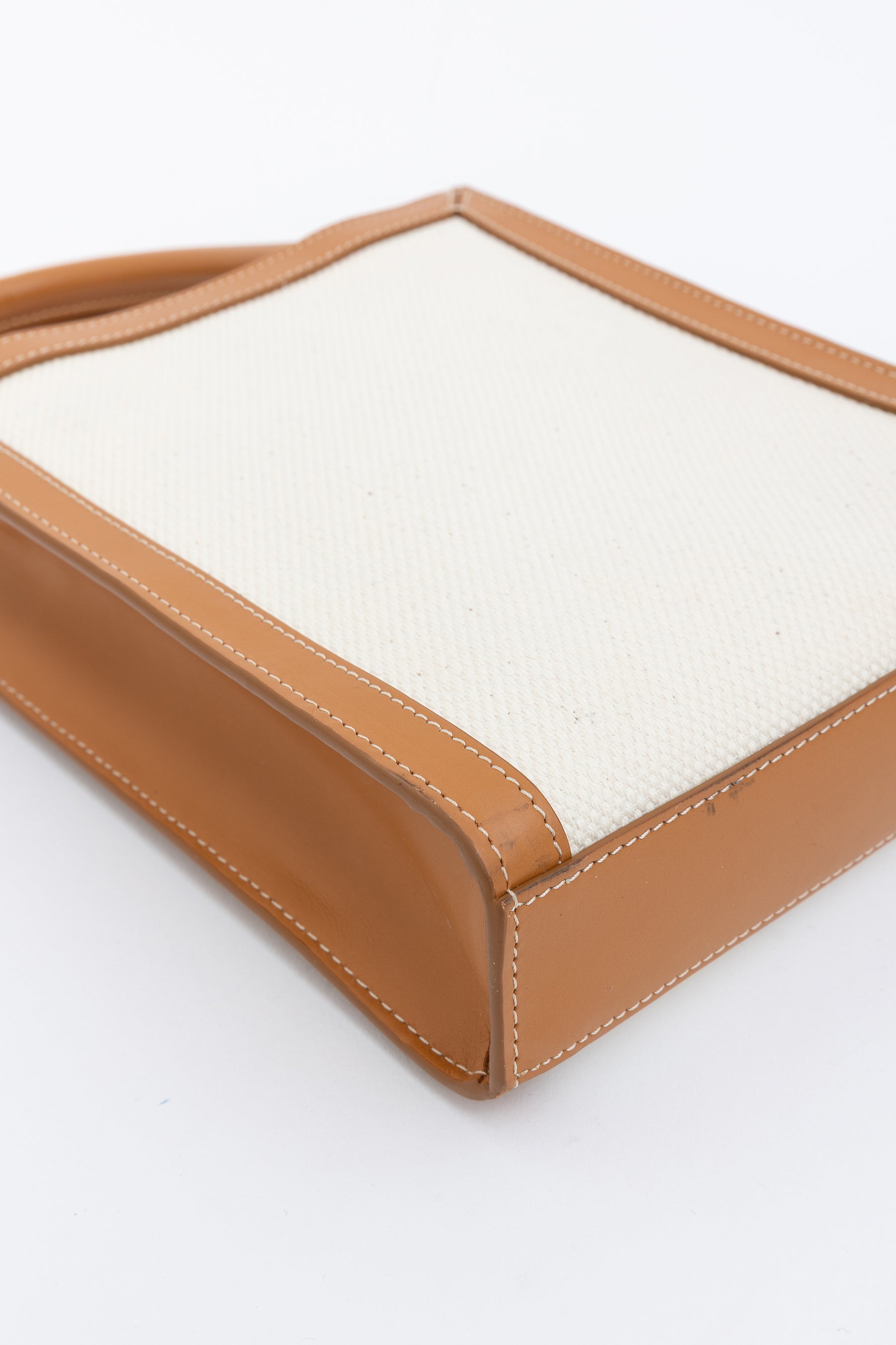 Canvas Mini Logo Tote