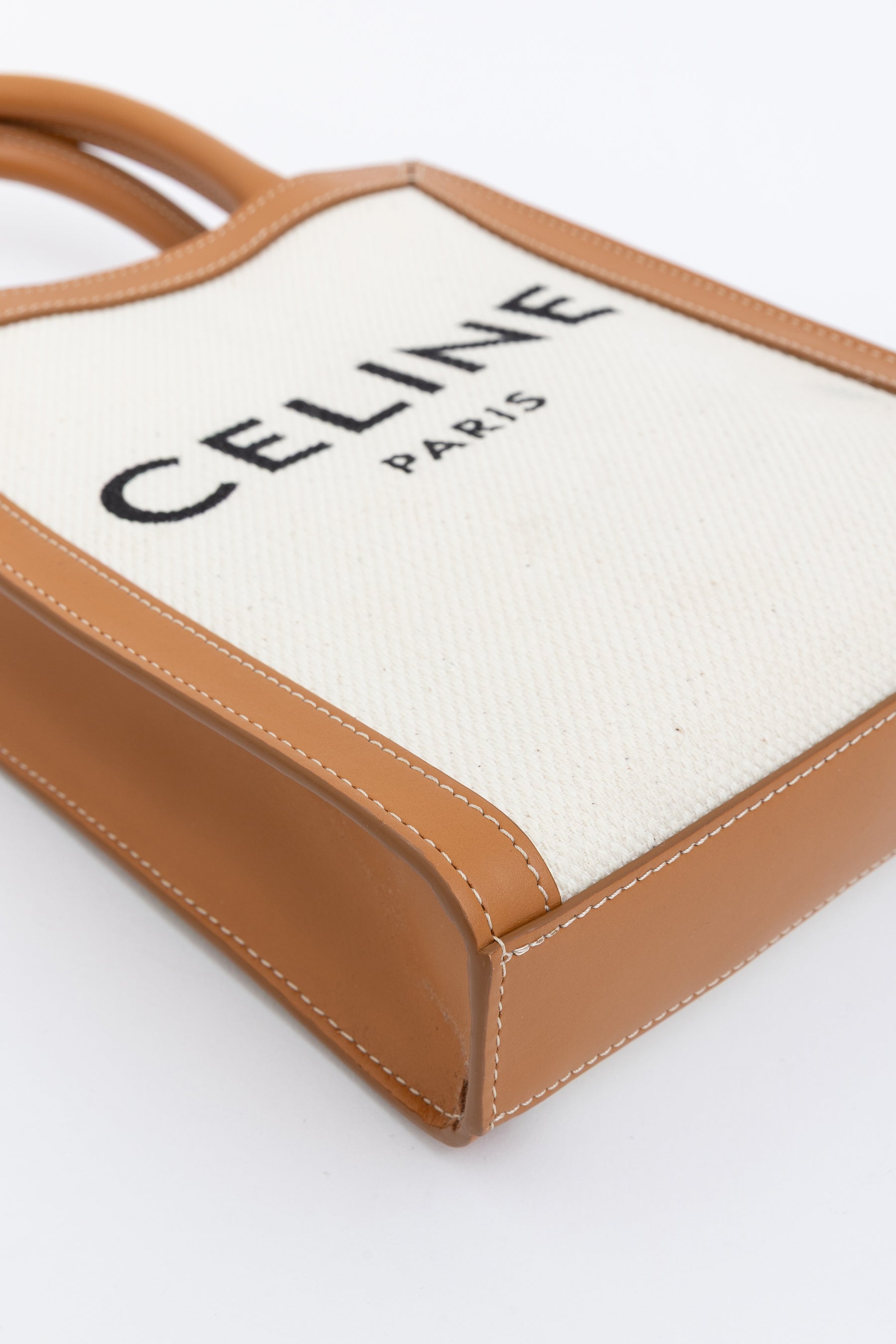 Canvas Mini Logo Tote