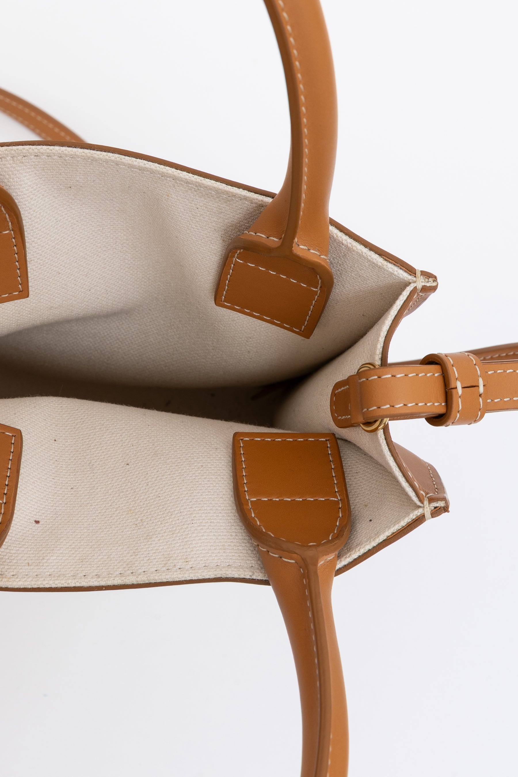 Canvas Mini Logo Tote