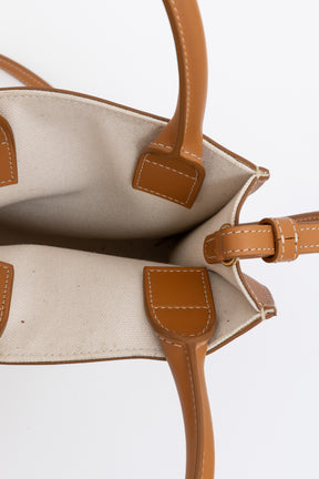 Canvas Mini Logo Tote