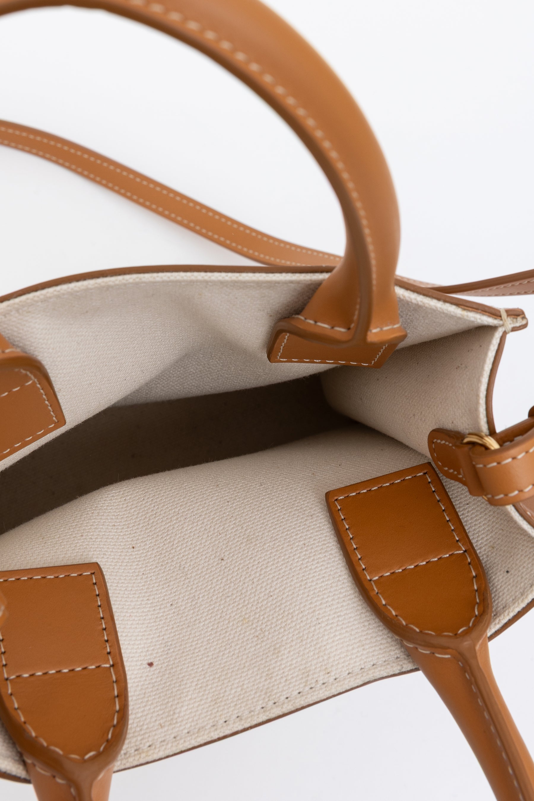 Canvas Mini Logo Tote