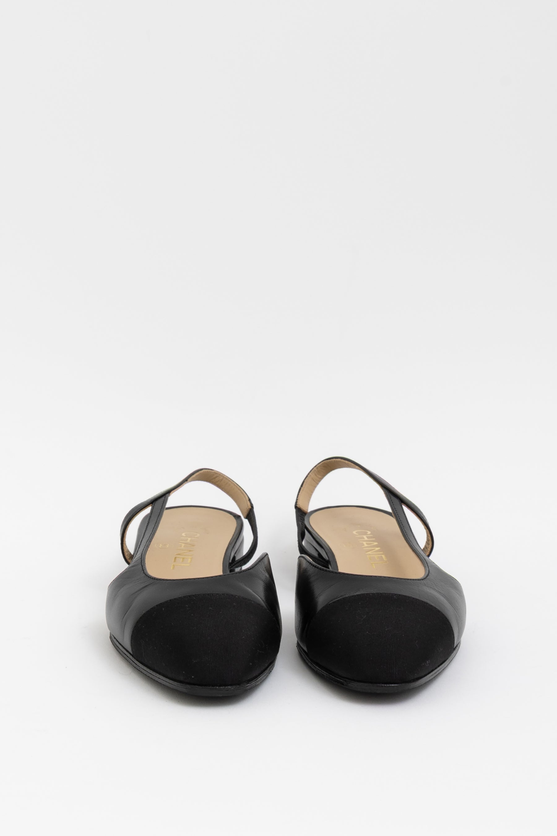 Grosgrain Ballet Slingback Flats