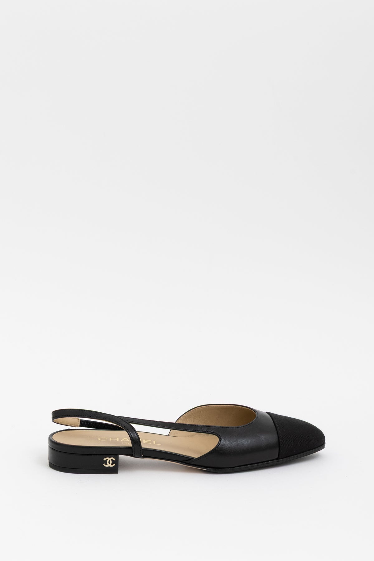 Grosgrain Ballet Slingback Flats