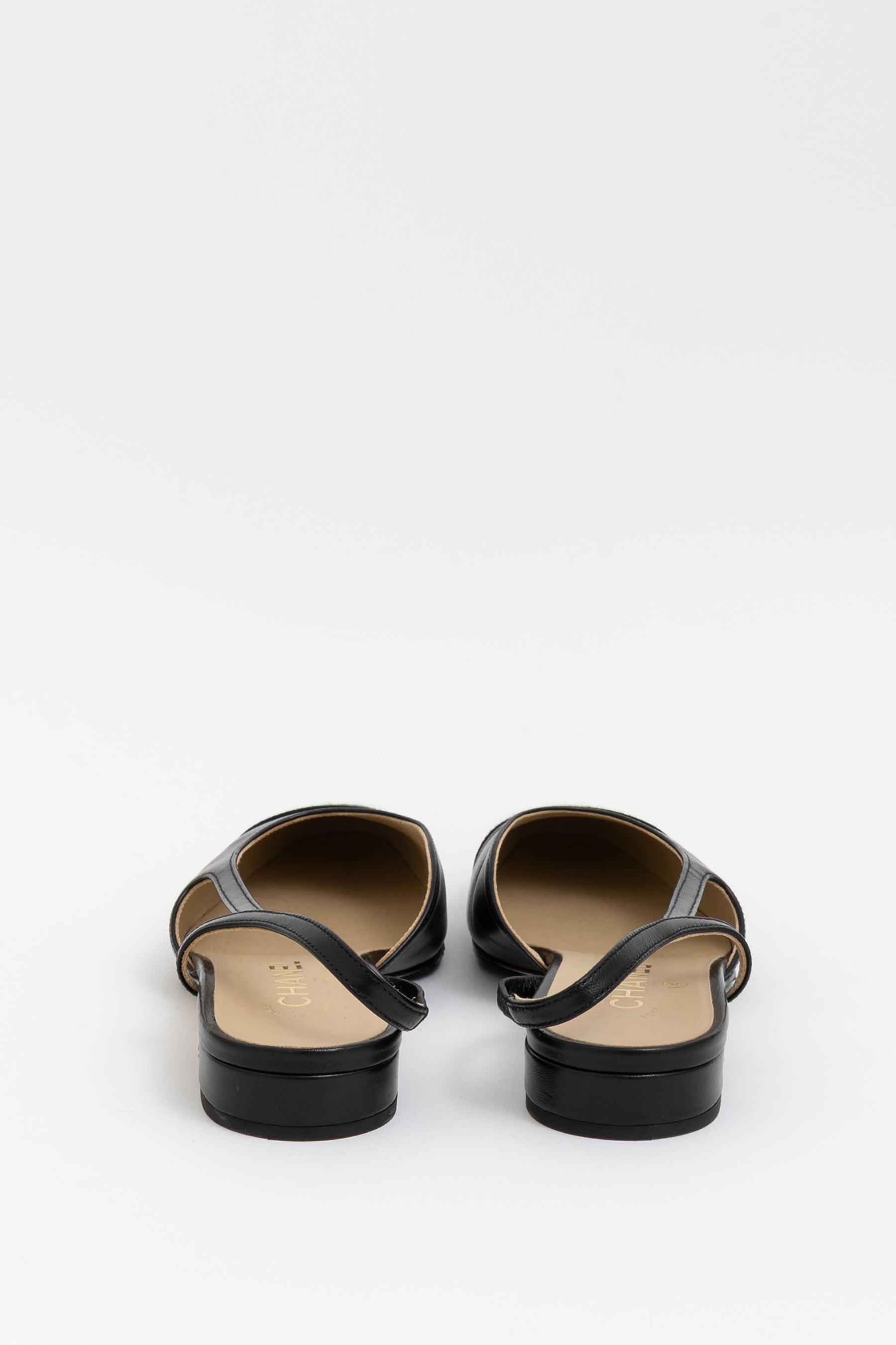 Grosgrain Ballet Slingback Flats