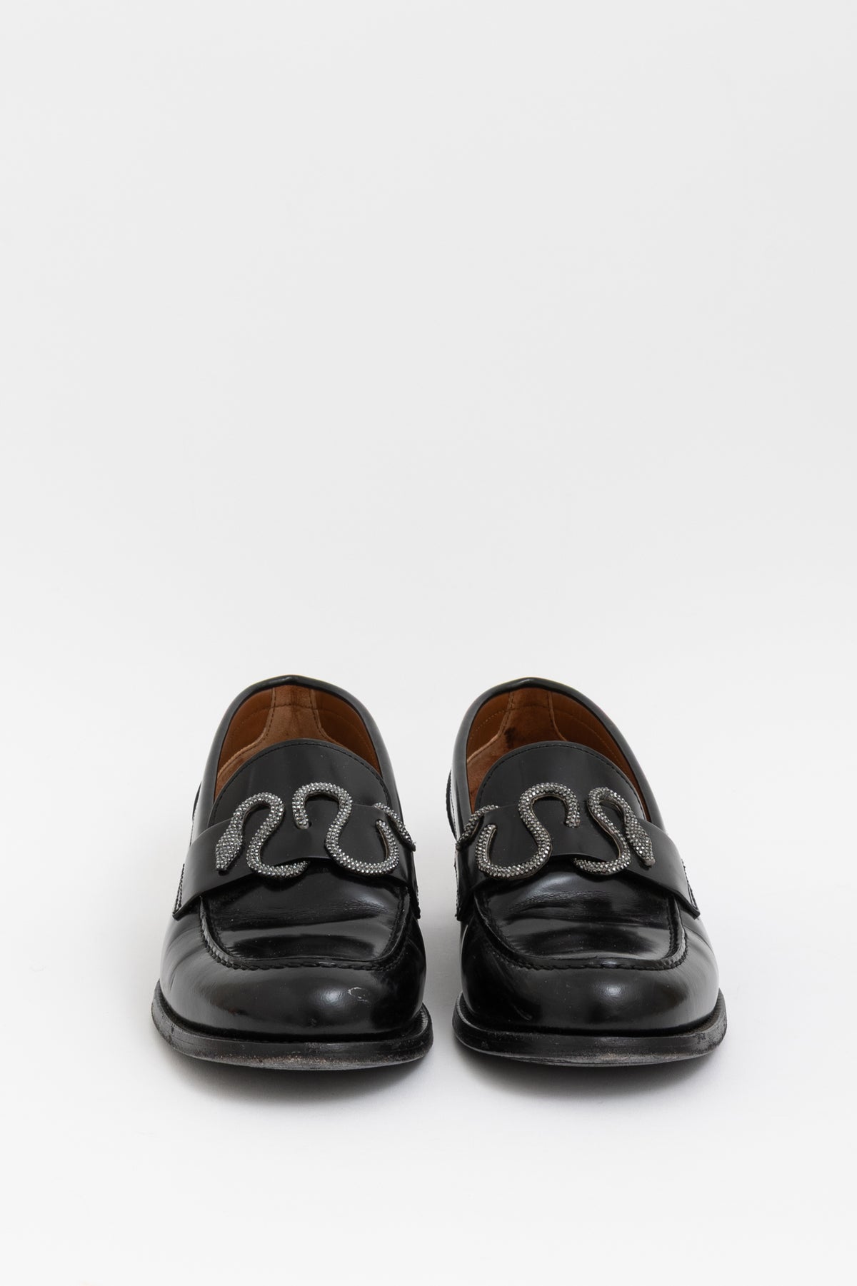 Crystal Snake Loafer