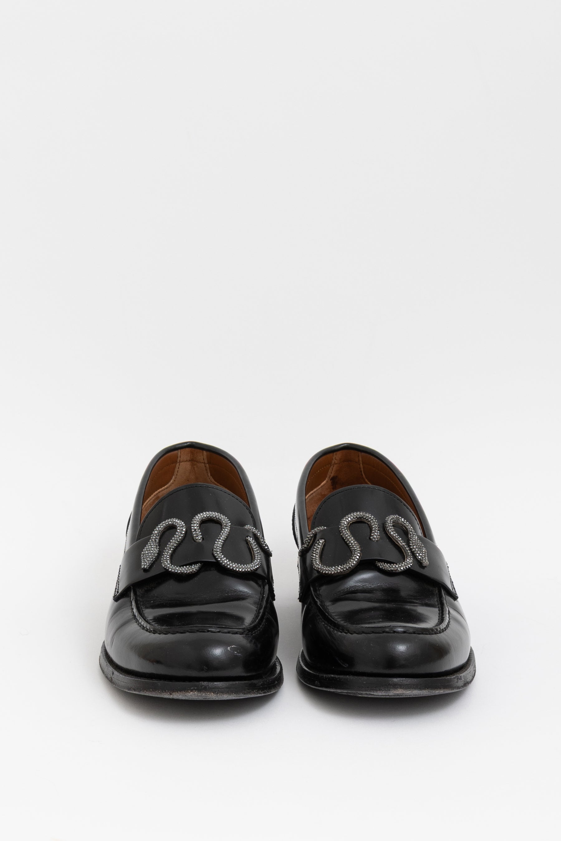 Crystal Snake Loafer
