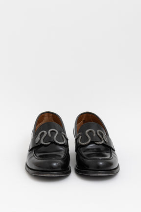 Crystal Snake Loafer