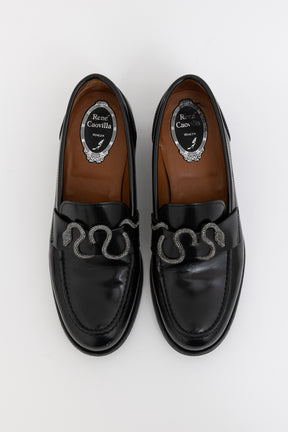 Crystal Snake Loafer