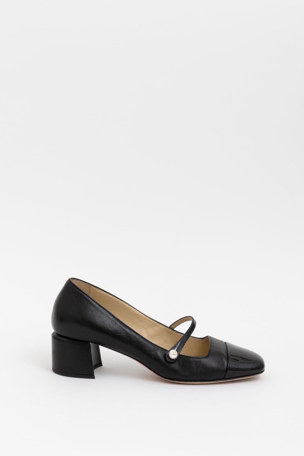 Block Heel Mary Janes