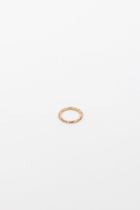 Sapphire and Diamond Eternity Band