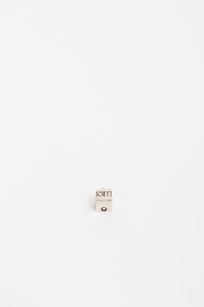 Cube Pendant with Roman Numerals