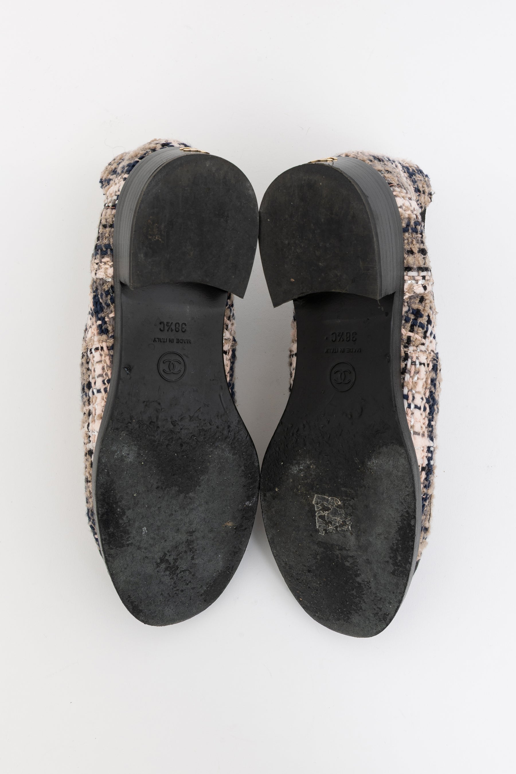 Tweed Ankle Boots