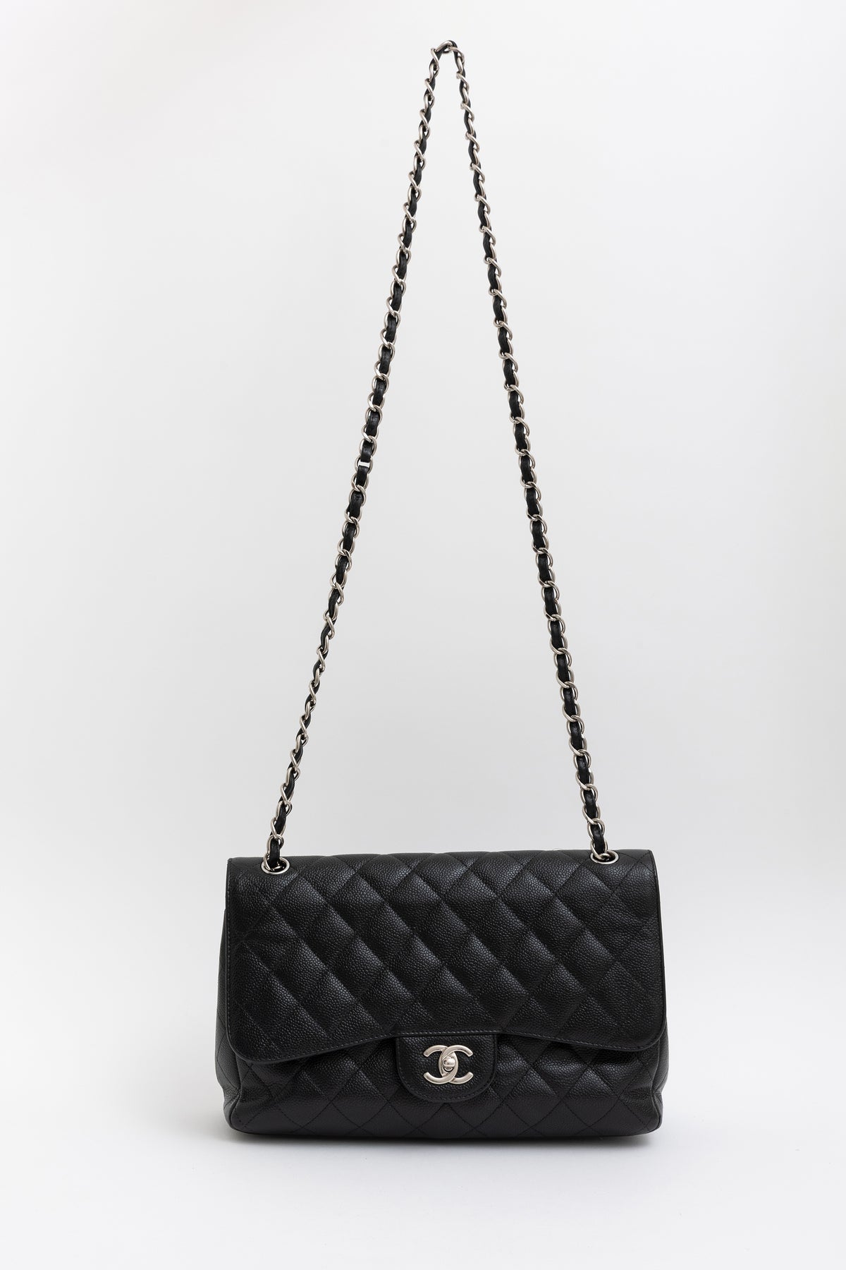 Caviar Large Classic Double Flap Bag