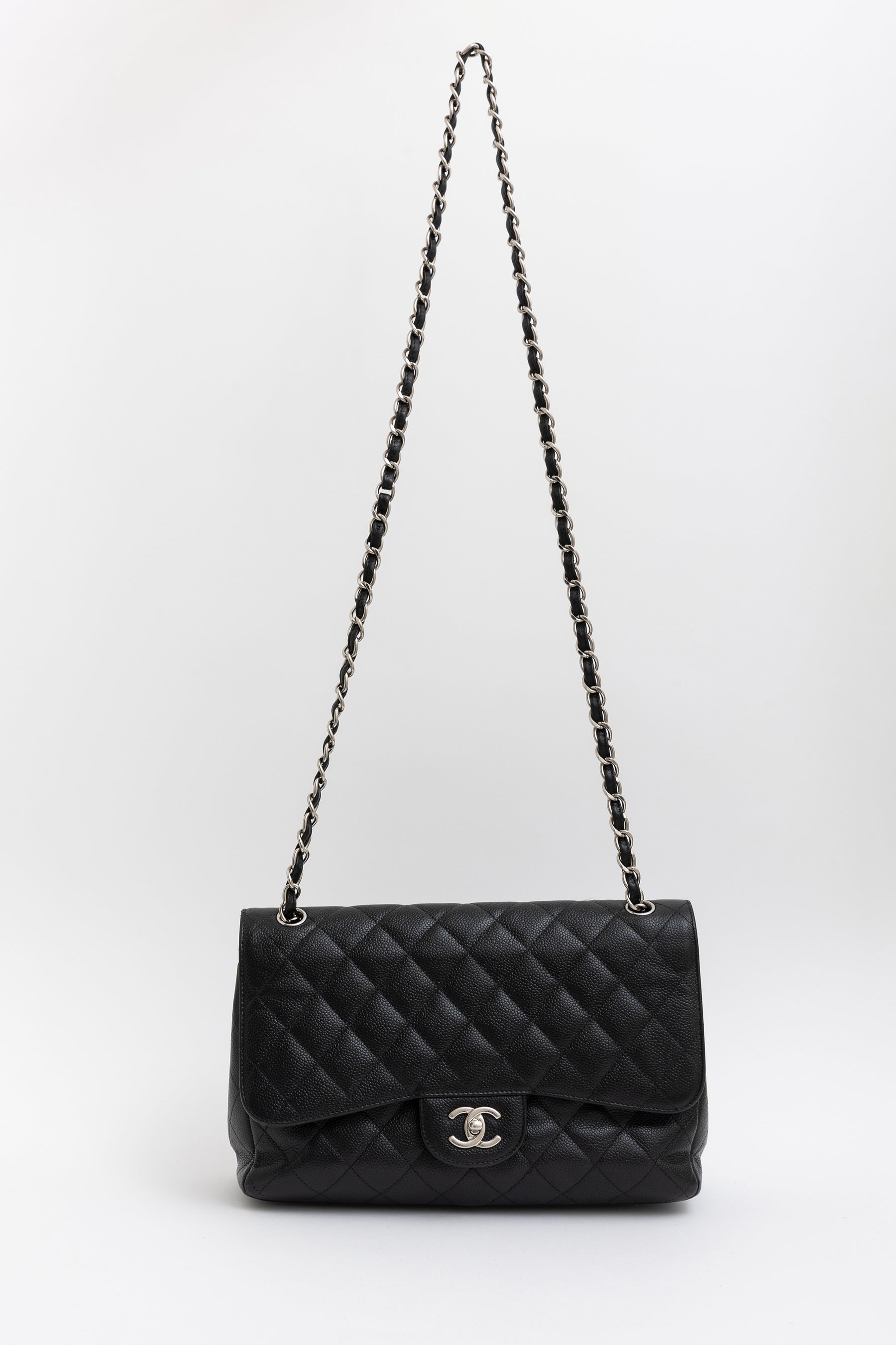 Caviar Large Classic Double Flap Bag