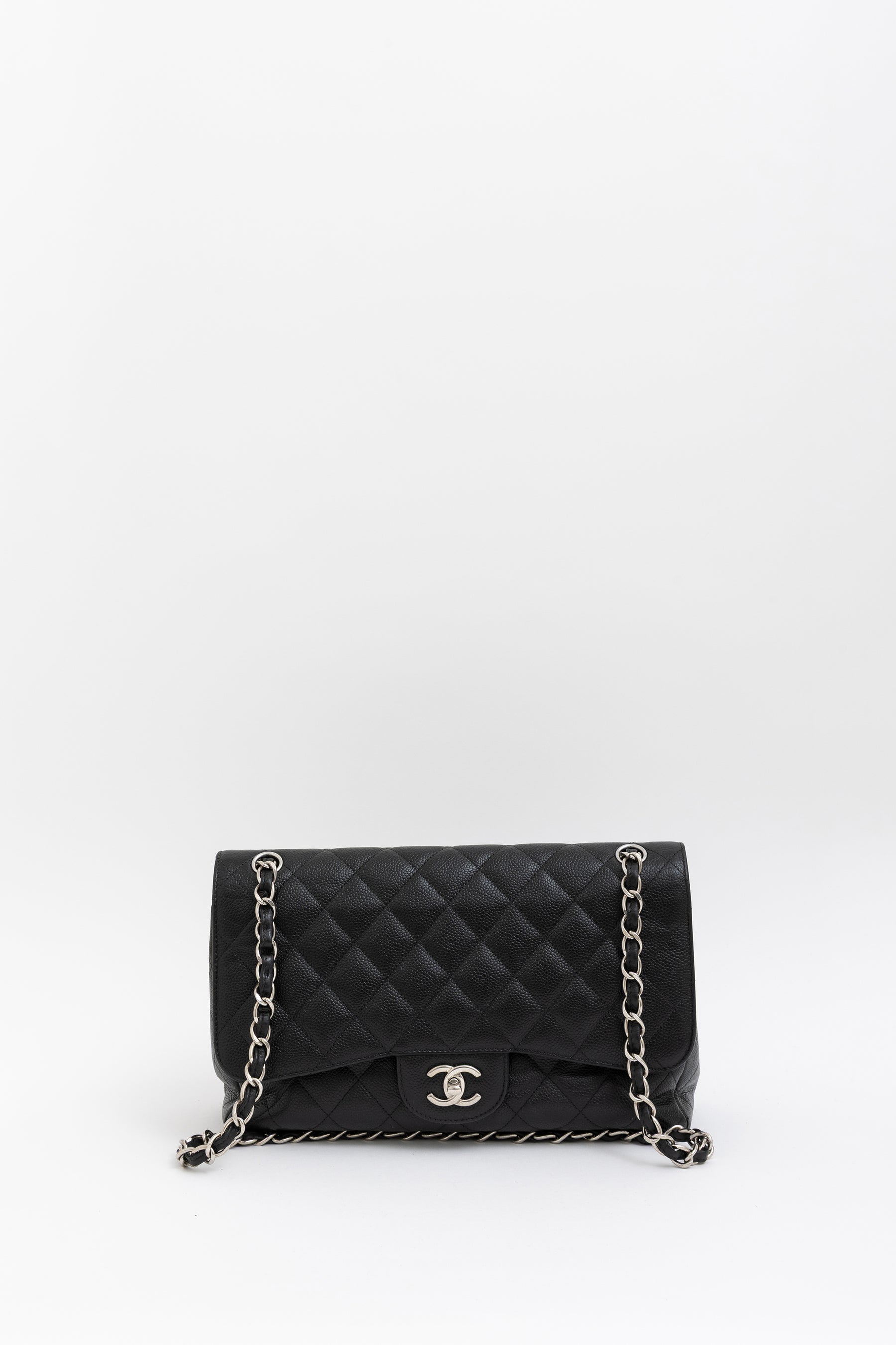 Caviar Large Classic Double Flap Bag