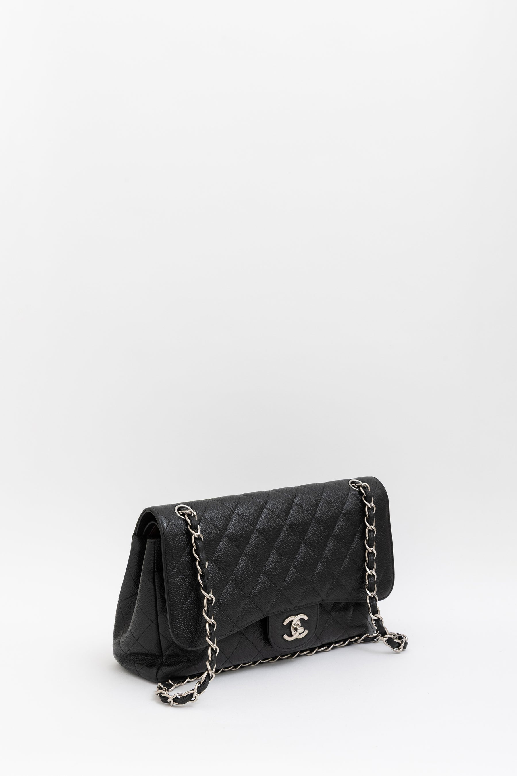 Caviar Large Classic Double Flap Bag